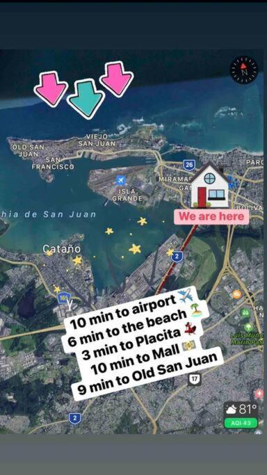 3 Bd By Airport El Yunque Walk To The Beach San Juan Kültér fotó